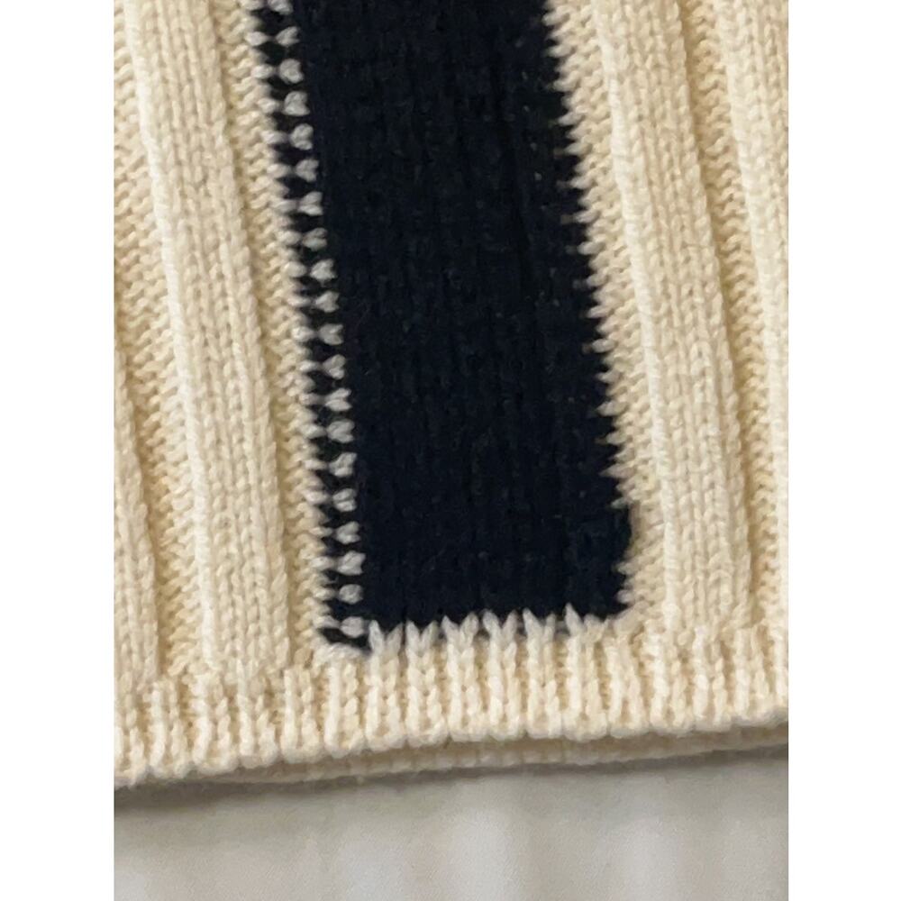 Moose Knuckles Verona Scarf Snow White 100% Merino Wool - NWT - Picture 4 of 14